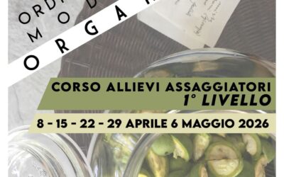 Corso del 1º livello per Assaggiatori